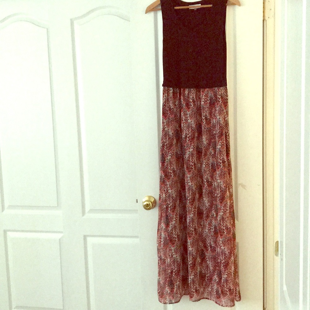Calvin Klein sleeveless maxi dress